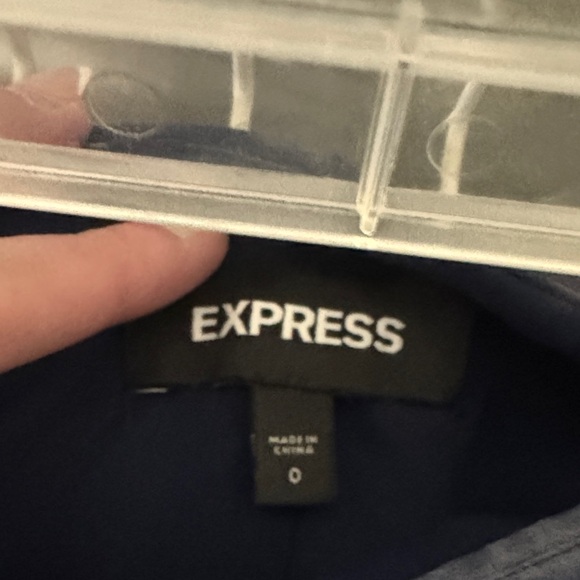 Express Dark Blue/Navy Pencil Skirt - Picture 2 of 3